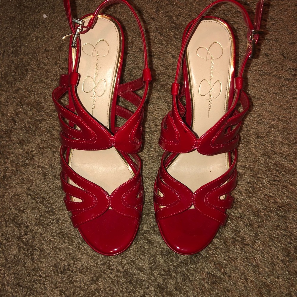 Candy Red Heels - Picture 5 of 5